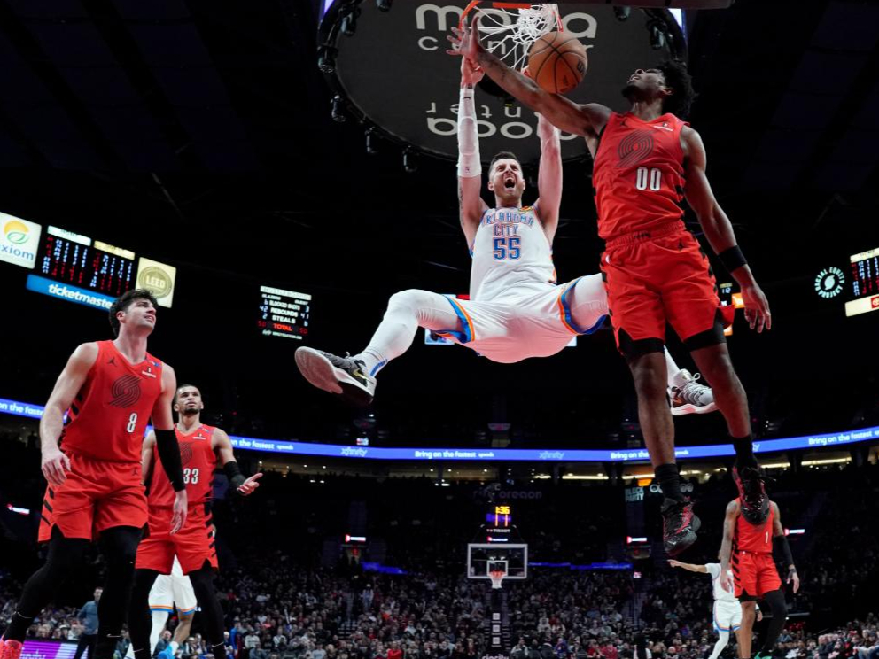 关于波特兰开拓者赛后远射贴柱，志在NBA常规赛名次提升，态度坚定，赛程密集仍需轮换的信息